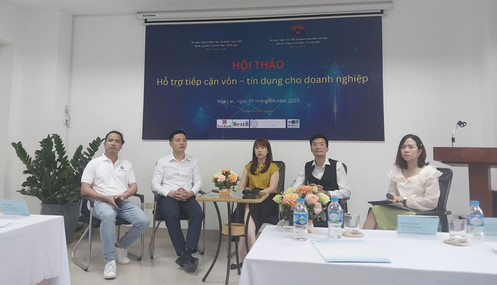 Quỹ phát triển doanh nghiệp nhỏ và vừa tham dự hội thảo hỗ trợ tiếp cận vốn - Tín dụng cho doanh nghiệp